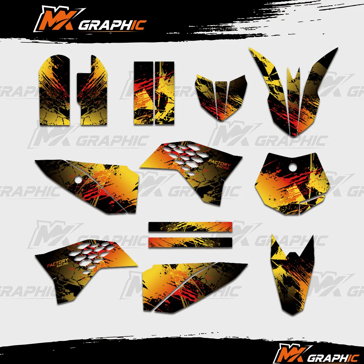 Graphics For KTM 50 SX50 2009 2010 2011 2012 2013 2014 2015 Motorcycle Motocross Decals Stickers Dekor