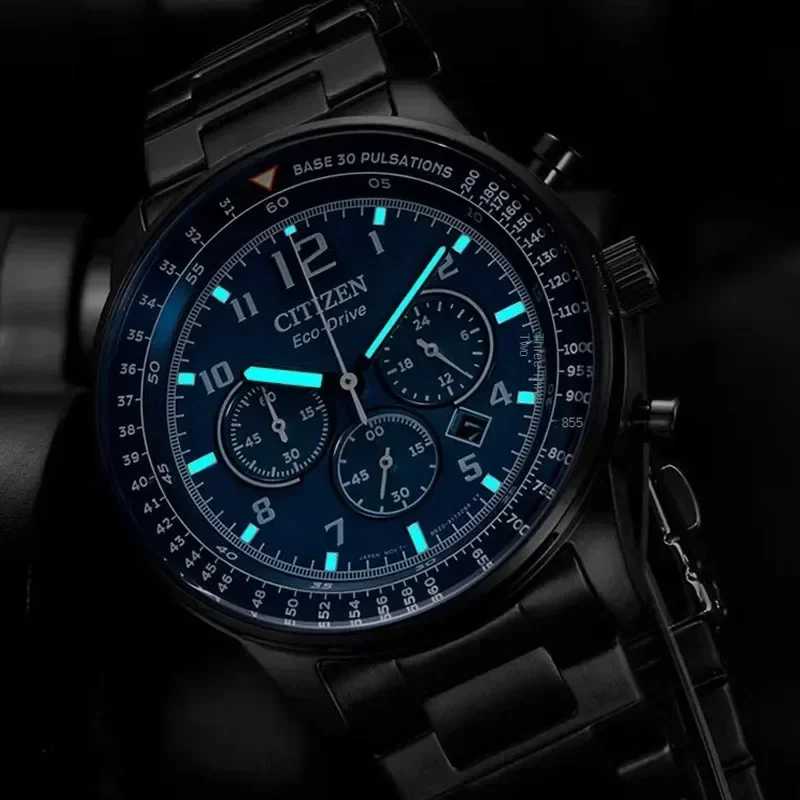 CITIZEN Watches for Men Luxury Reloj Hombre Sports Leisure Shockproof Luminous Calendar Multifunctional Automatic Quartz Watch