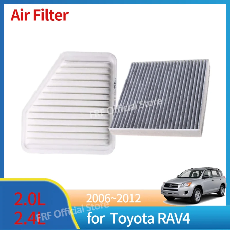 2.0L 2.4L Air Filter for Toyota RAV4 XA30 2006~2012 2011 2010 2009 2008 2007 30 Accessorie Intake Engine Conditioner Filter Grid