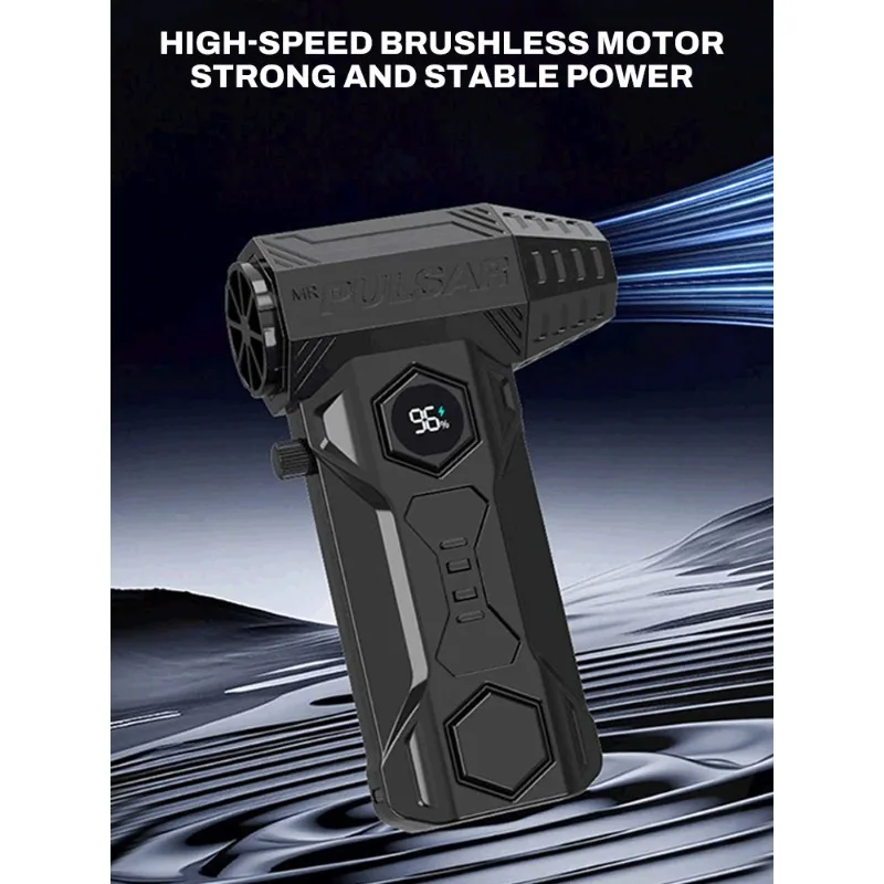 

Ultra strong hair dryer, compressed air dust collector, power consumption display, air vacuum blower, jet tool