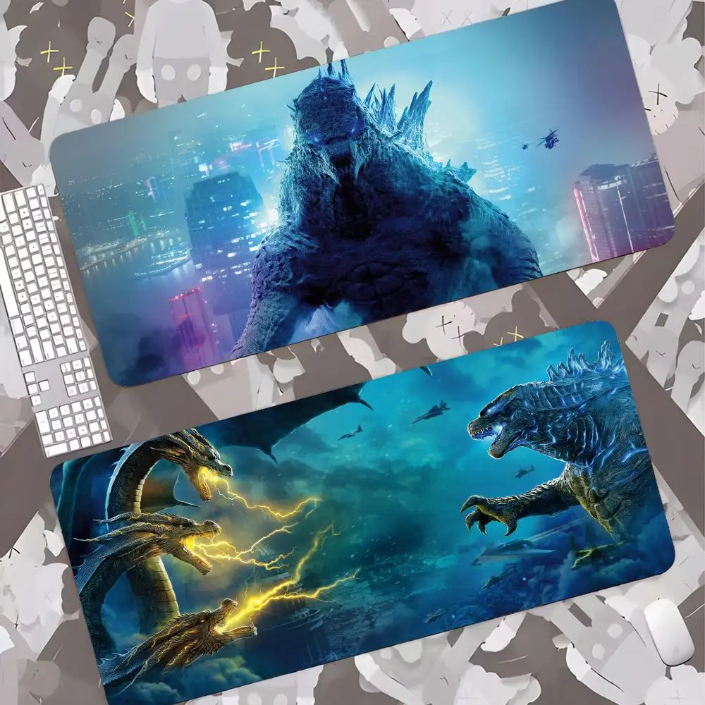 hot! G-Godzillas X K-Kongs  Mouse Pad Gamer Keyboard Mat Pads Gaming Desk Protector Laptops Large Mousepad Cartoon Xxl Deskmat M