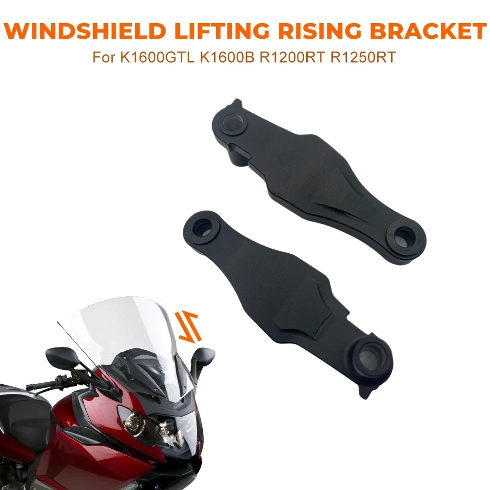 Motorcycle Windshield Fairing Windscreen Wind Deflector Lifting Mount Bracket Holder For BMW K1600B K1600GTL R1200RT R1250RT