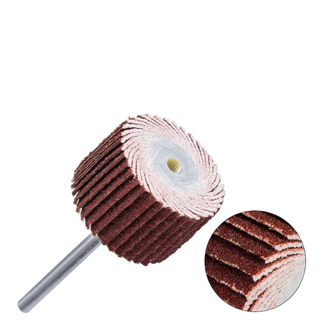 

100PCS Rotary Tool Sanding Flap Polishing Wheels Without Shaft Sanding Disc Shutter Polishing Wheel