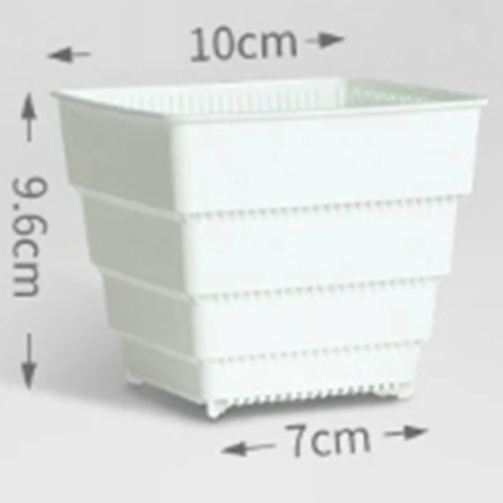 Air Circulation Design Breathable Flowerpot Bottom Drainage Holes Lightweight And Easy To Handle Breathable Flowerpot