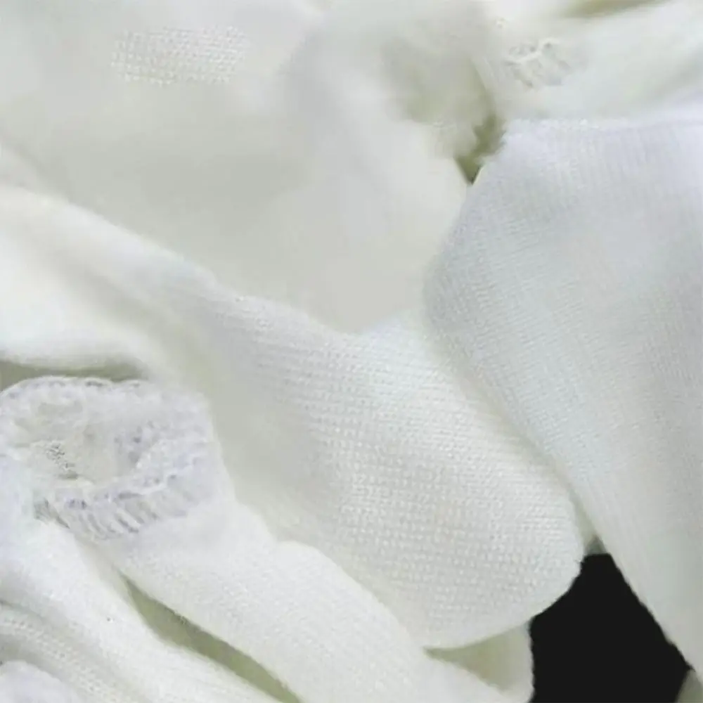 100 قطعة عالية الجودة القطن الأبيض غطاء للأصابع المتاح سماكة إصبع يغطي تمديد عدم الانزلاق حماة الاصبع العمل