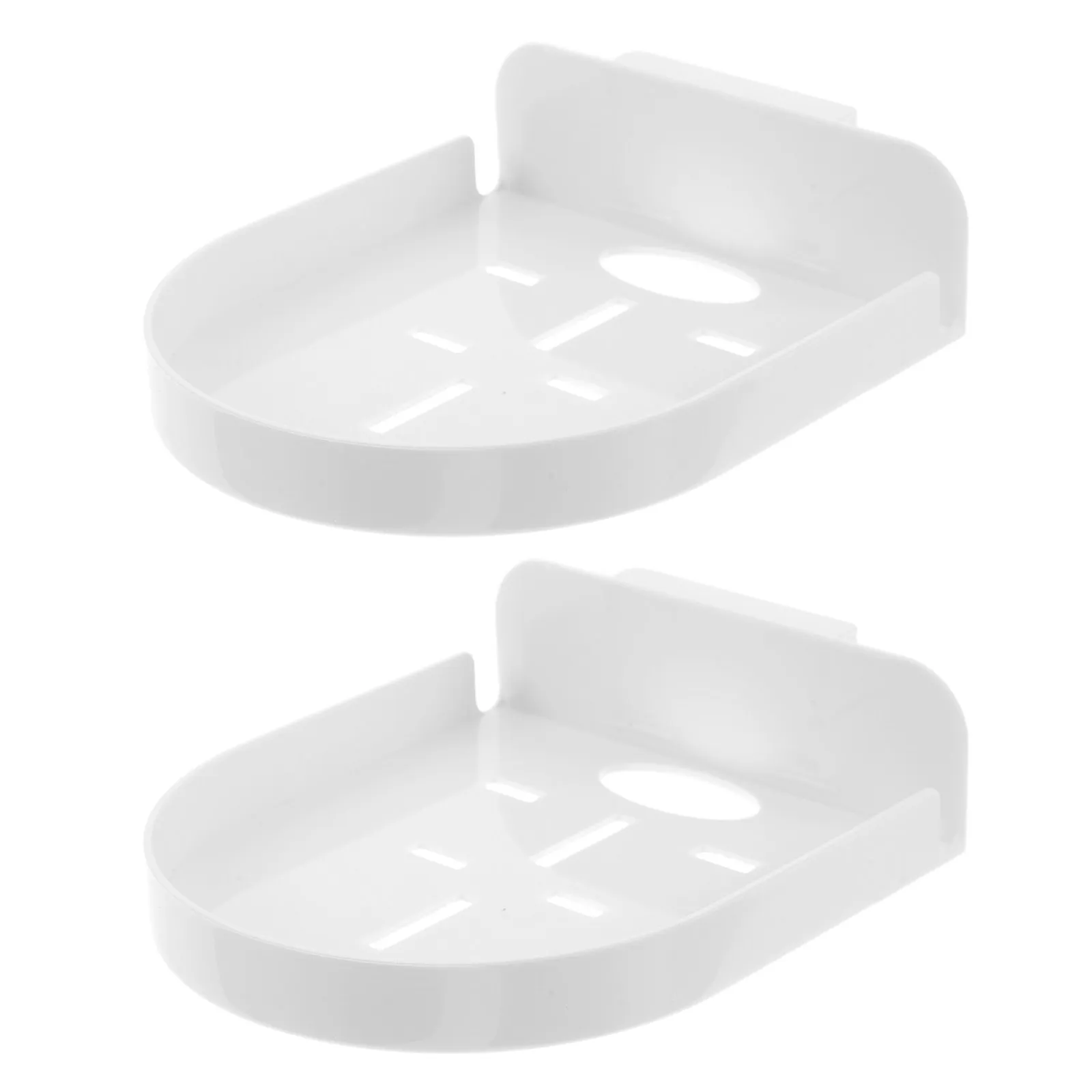 2Pcs Camera Mounting Bracket Adhesive Wall Floating Shelf for Security Camera Monitor Wall Holder No Drill Installation