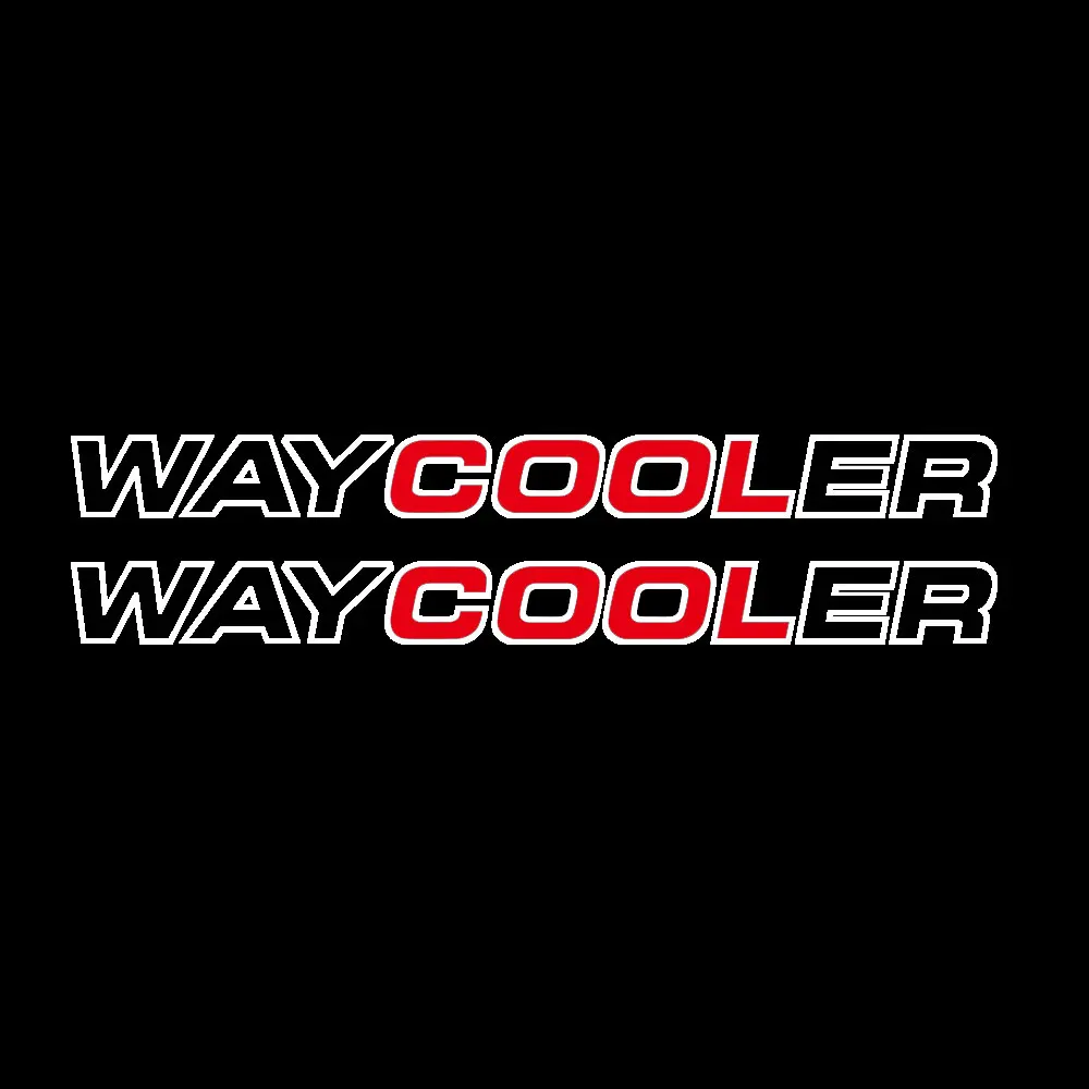 

2pcs for Scania Waycooler Intercooler Window Decal stickers