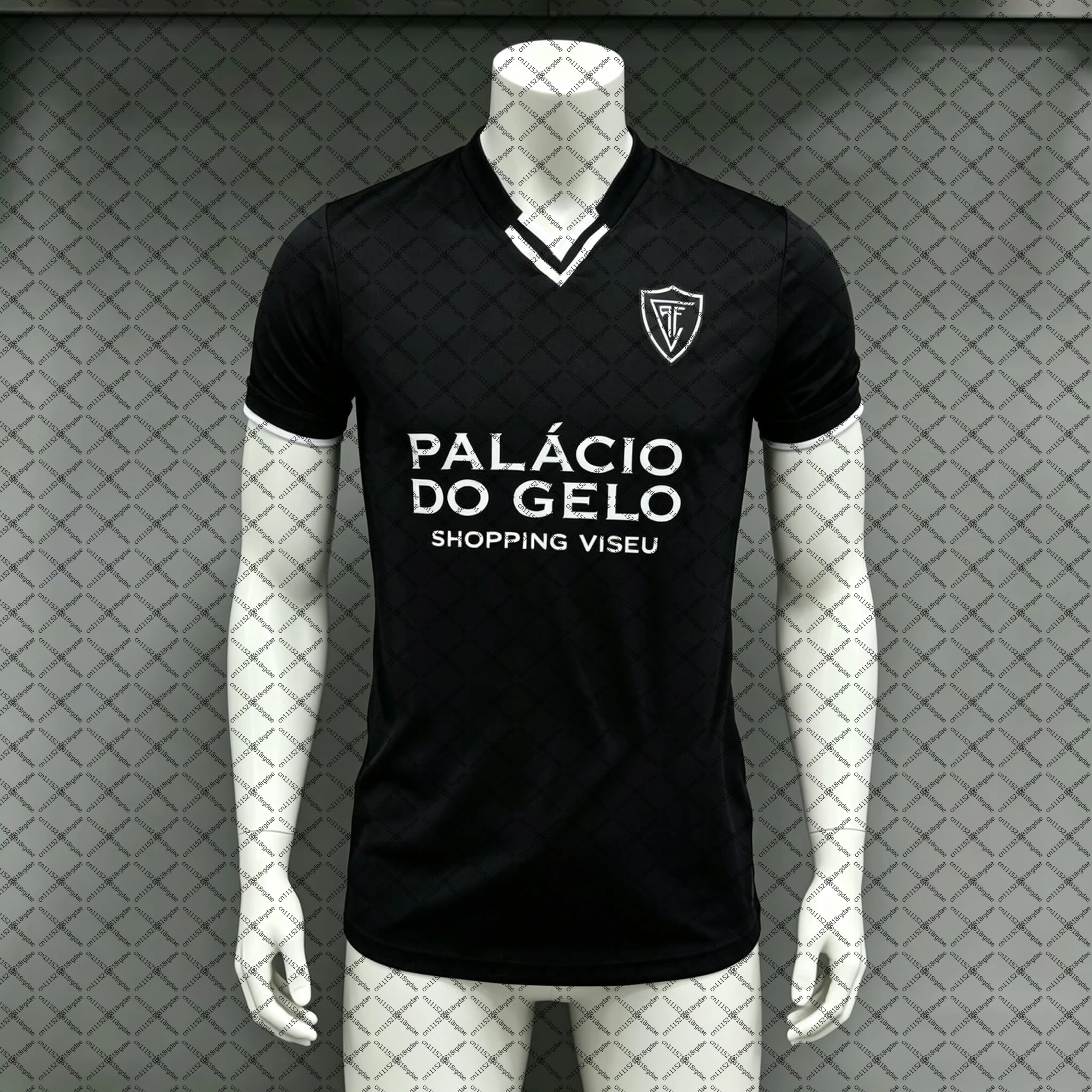 Boys Football Jersey Os Viriatos Académico De Viseu 110 Anniversary Soccer Uniform Portugal Fan Outfit Street Style Sports Tee