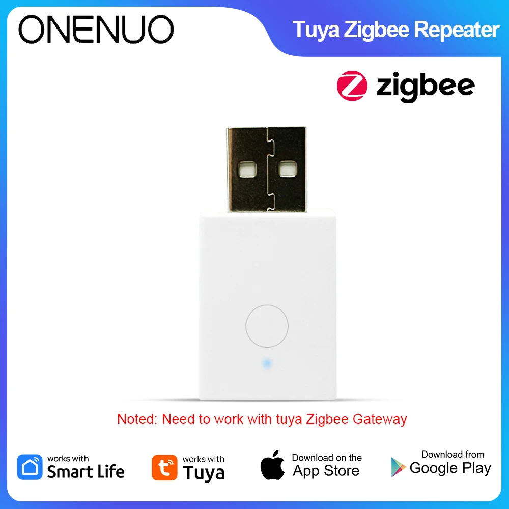 Tuya ZigBee USB Signal Repeater Signal Amplifier Extender for Smart Life ZigBee Gateway Smart Home Devices Assistant Automation
