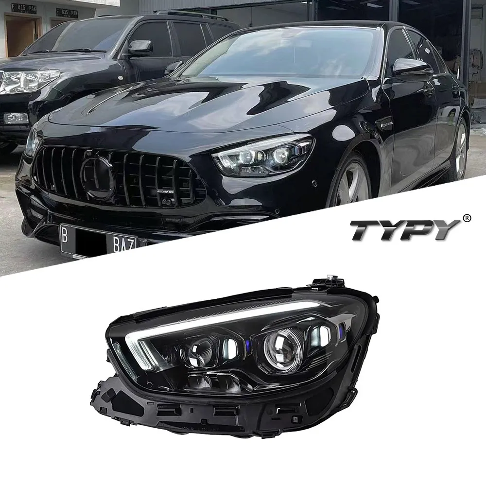 

TYPY Auto Head Lamp Accessories For Benz E-Class W213 2016-2023 Upgrade NEW LED Dynamic Turn Signal Lamp Car Head Lamp Assembly