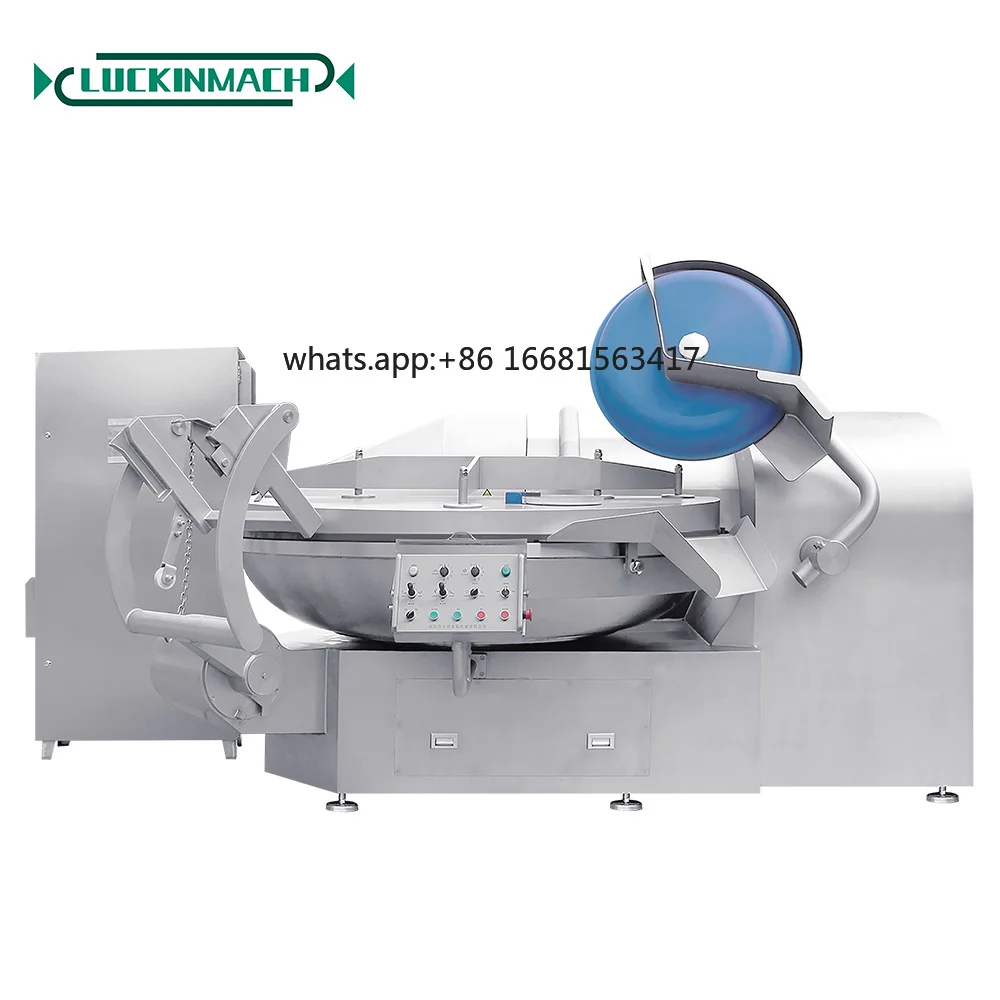Vacuum Bowl Cutter Meat Bowl Cutters Chopper For Sale Sausage Production Line