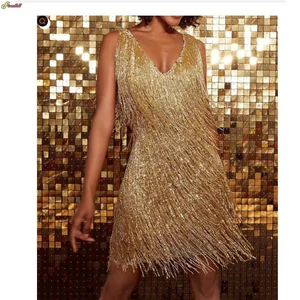 أفضل 6 فستان هامشي ذهبي مبيعا - رقم 6