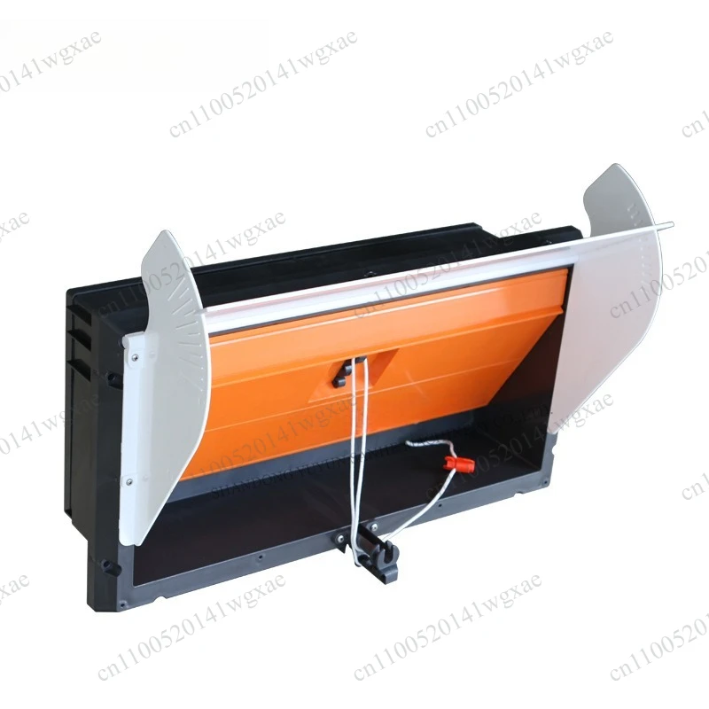 Butterfly Self-Closing Vent Louver Chicken Pig Farm Side Air Intake Window for Breeding