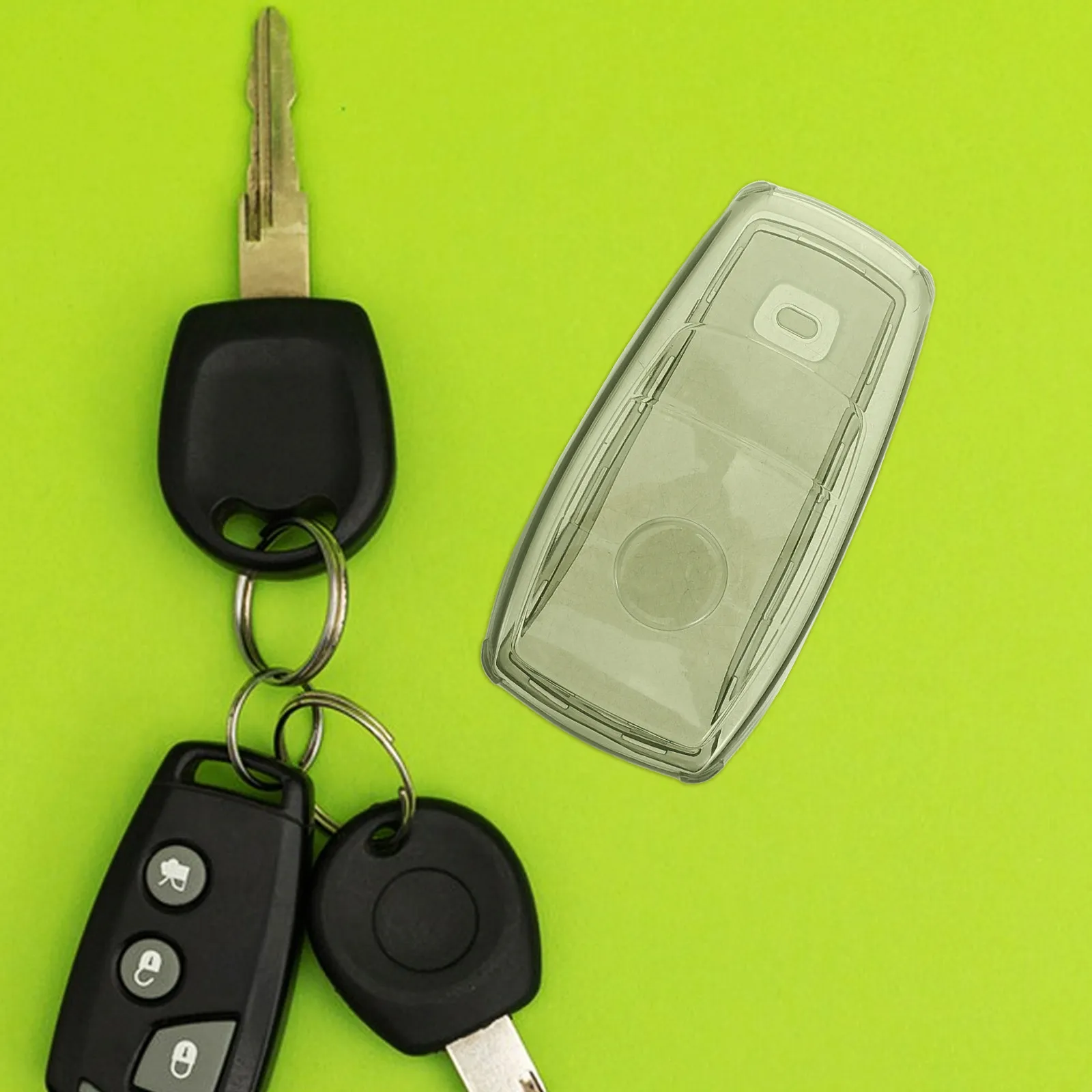 Scratch Resistant Tpu Key Cover Waterproof Easy Installation Car Key Fob Protector Stylish Functional Case