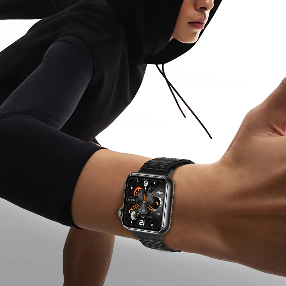 TK50 Bluetooth Calling Смарт-часы 1,72 "HD-экран Фитнес-трекер IP68 Водонепроницаемые умные часы с кровяным давлением и кислородом и пульсом