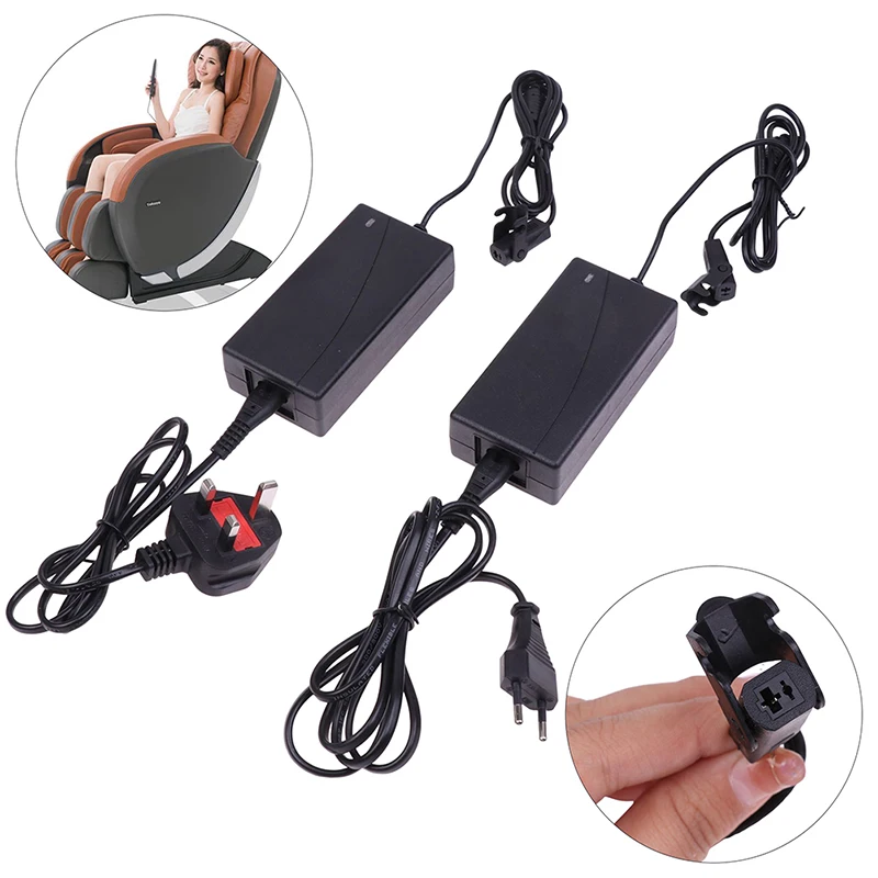 1PC 29V 2A AC/DC 2PIN Adapter Transformer Power Supply For Electric Recliner Sofa Chair Power Cord Of Electric Push Rod Sofa