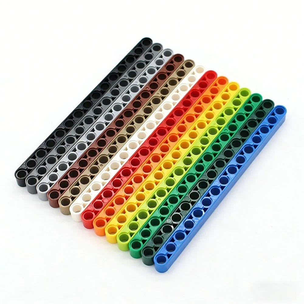 

20 шт./лот Техническая балка-подъемник 1x15, толстые нетоксичные пластиковые строительные блоки, кирпичи, модели 32278, детали для мини-крана MOC, техническая балка