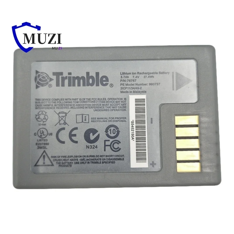 R10 Battery for Trimble R10/R12/R12i GPS RTK Receiver Battery 990737 76767 li-ion 7.4V 3700mah P/N: 990737 76767