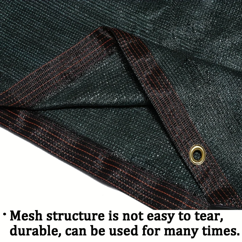 مظلة شمسية مخصصة للحديقة - أخضر داكن - عملية خياطة ثلاثية الأبعاد عالية الجودة تخلق حماية من الشمس