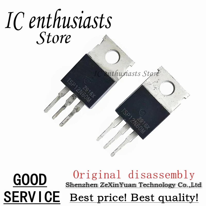 

10PCS TSP12N60M TSP12N60 12N60 12A 600V TO-220 Original disassembly