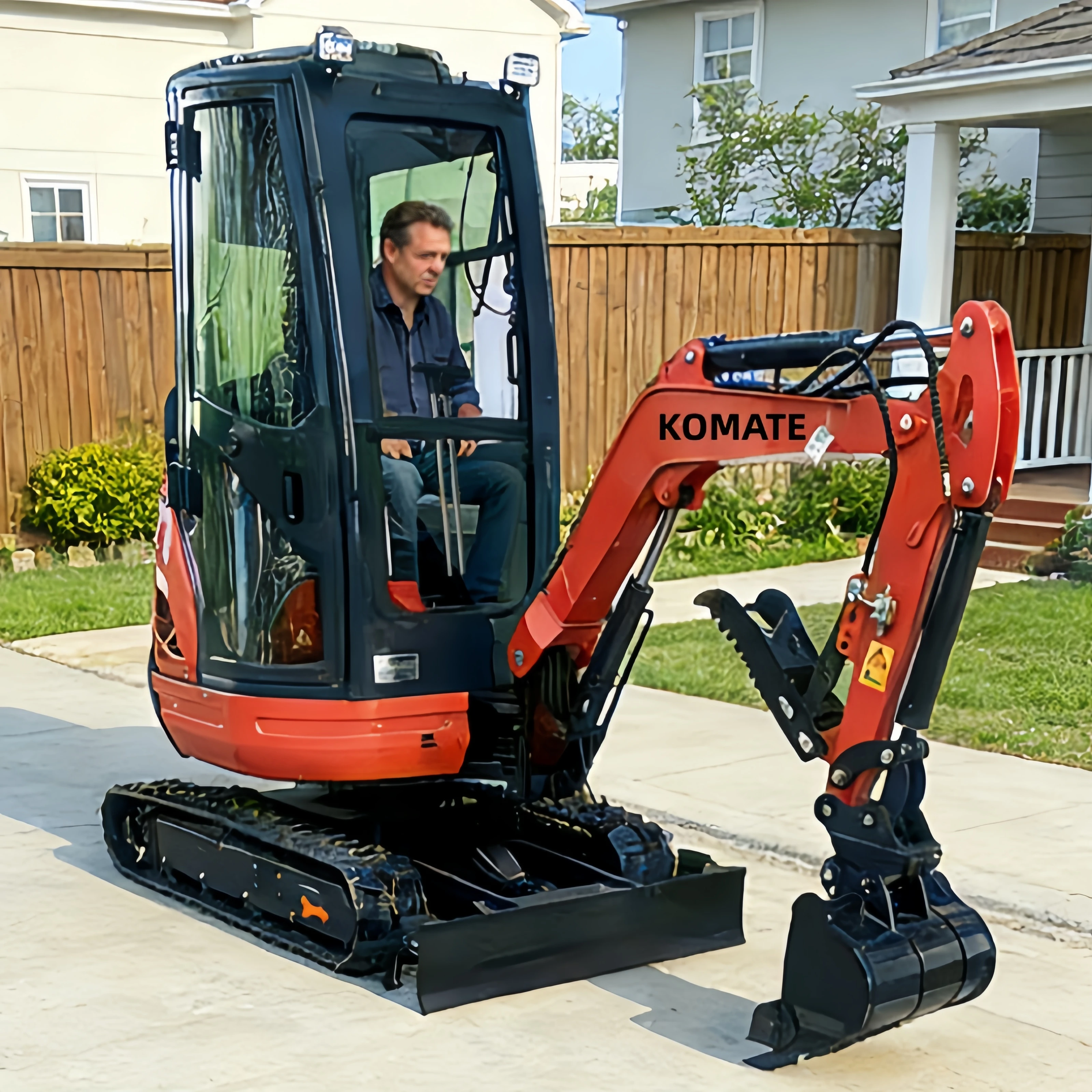 

Agricultural Diesel EURO 5 Mini Excavator 1 Ton 1.2 Ton Enclosed Cab Small Excavator Multifunctional Hydraulic Customizable