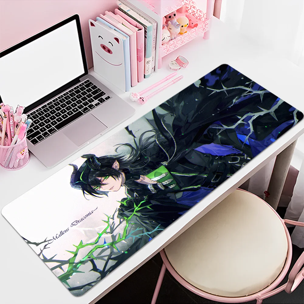 

T-Twisted-Wonderland Mousepad 80x30cm XL Lockedge Office Computer Desk Mat Table Keyboard Big Mouse Pad Laptop Cushion Non-slip