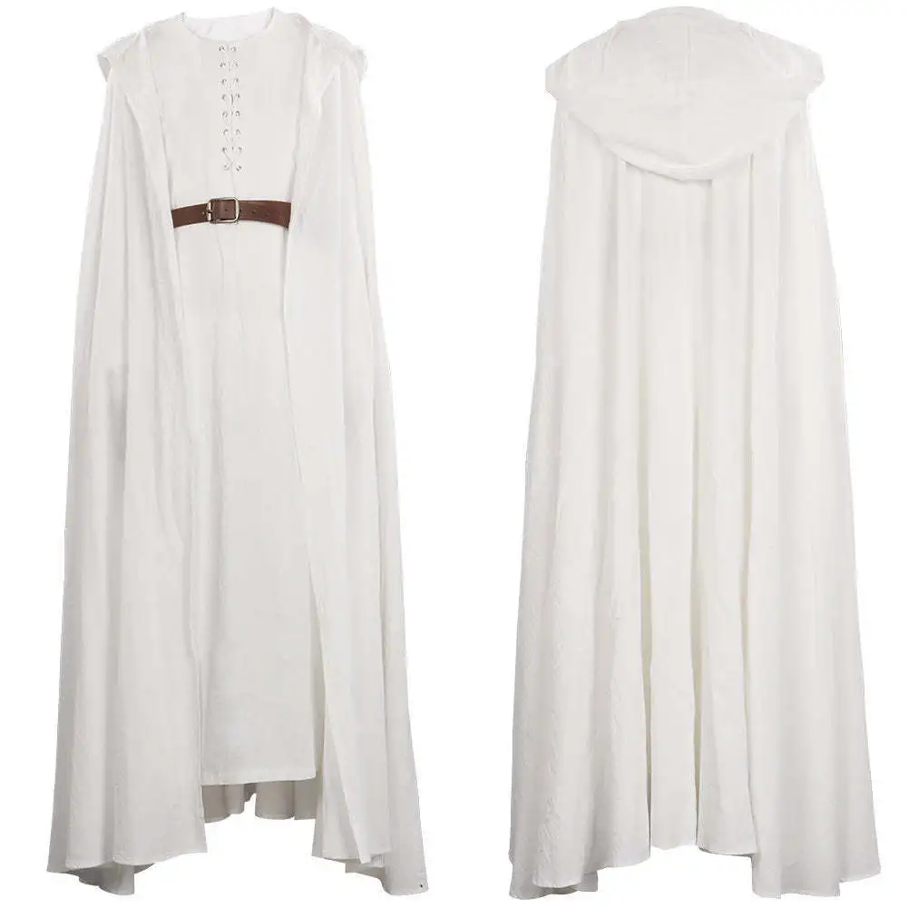 Gandalf Cosplay Costume vêtements cape chapeau film sorcier jeu de rôle uniforme accessoires Halloween noël carnaval ensemble