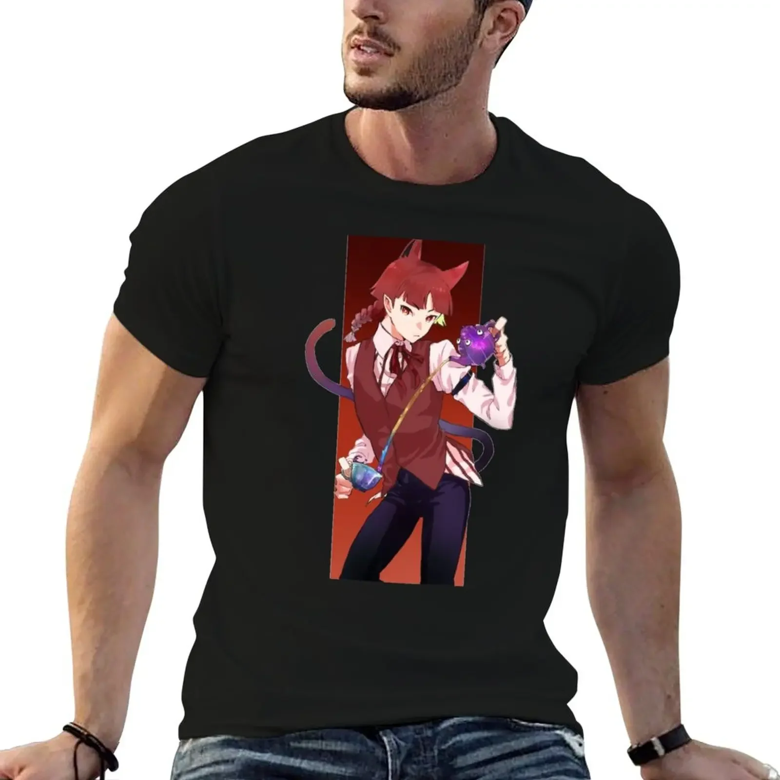 Opera T-Shirt blacks anime clothes essential t shirt mens plain t shirts