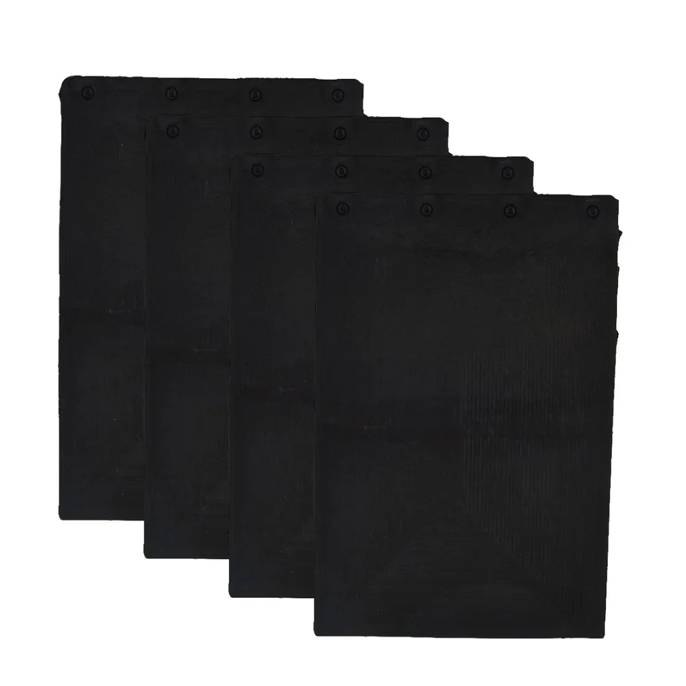 4 pezzi piastra base in gomma foglio di supporto 165x110mm per levigatrice a nastro 9403 accessori per elettroutensili