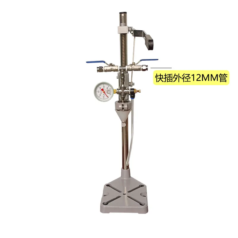 Original Brew Beer Isobaric Filling Device Defoaming Bottling Equipment PET Bottle Glass Bottle Liquid Manual Filling Machine