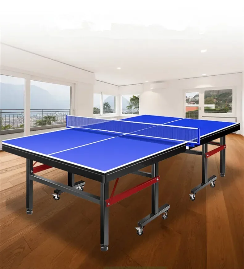 Standard Size Pingpong Tables Entertainment Exercise Foldable 15mm Table Tennis Tables