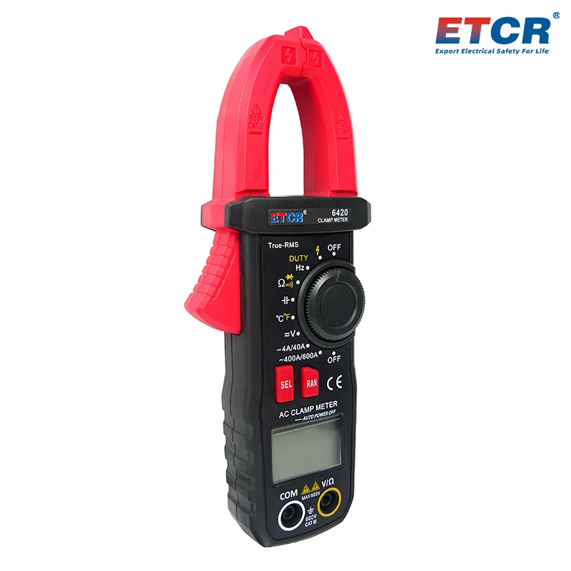 ETCR6420 Specialized for Electricians Clamp Multimeter Suitable for Measuring AC and DC Voltage RMS