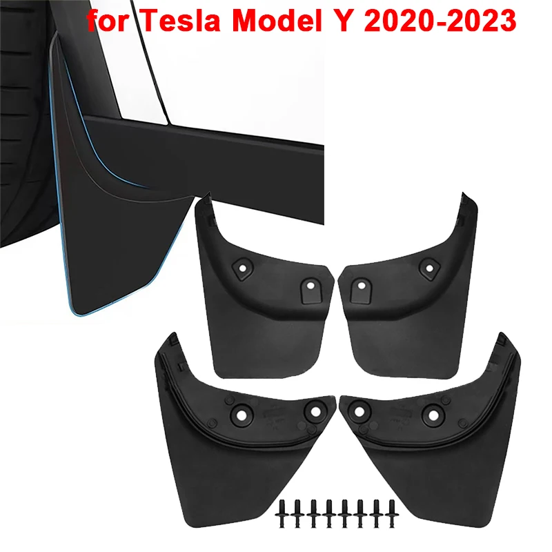 

4 шт./набор, брызговики для Tesla Model Y 2020-2023