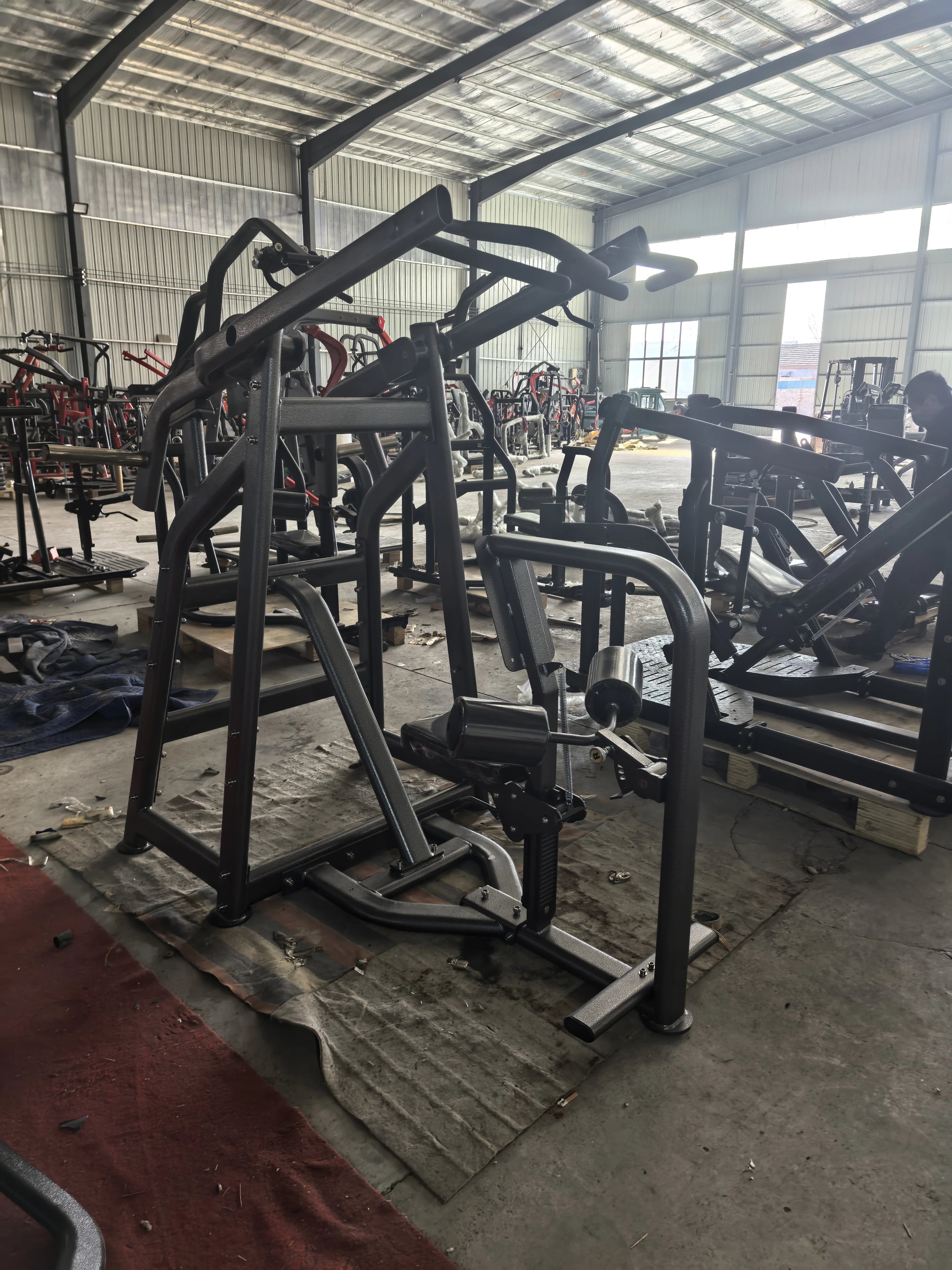 Chinese Commercial Fitness Equipment Flat Wide Resistance Training Machine Adjustable Dual Handles Multi-angle Workouts Machine