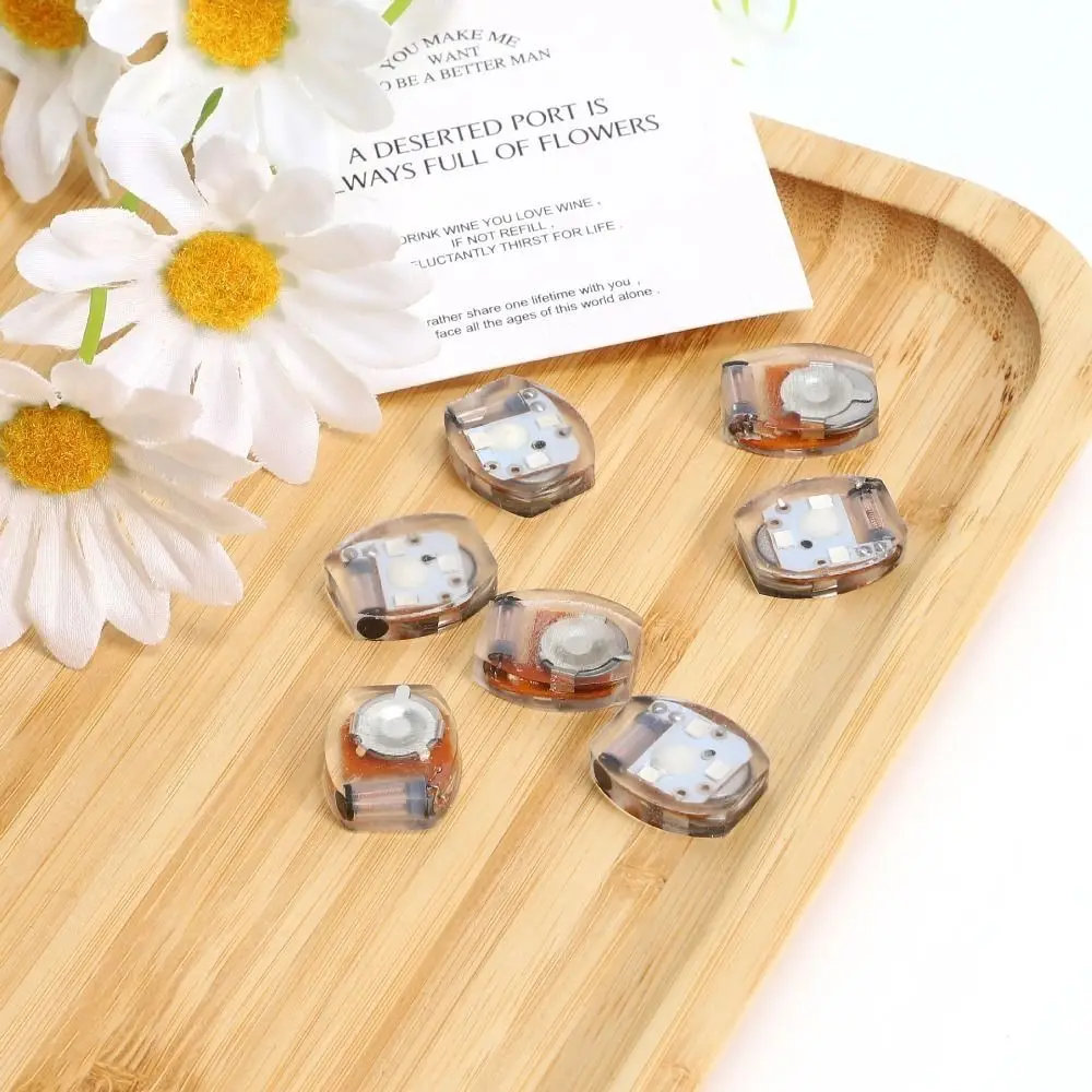 مصباح حذاء بلاستيكي هزاز مصغر متوهج ، حذاء مضيء ، مصباح إلكتروني للحركة ، هدية للأطفال ، 10 * * #3