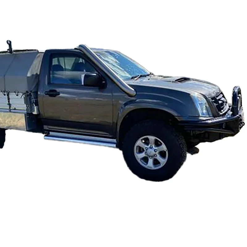 4wd Manufacture Offroad Silver Stainless Car Snorkel for Isuzu D-max Stainless Truck Snorkel 4x4 Customized Different Design