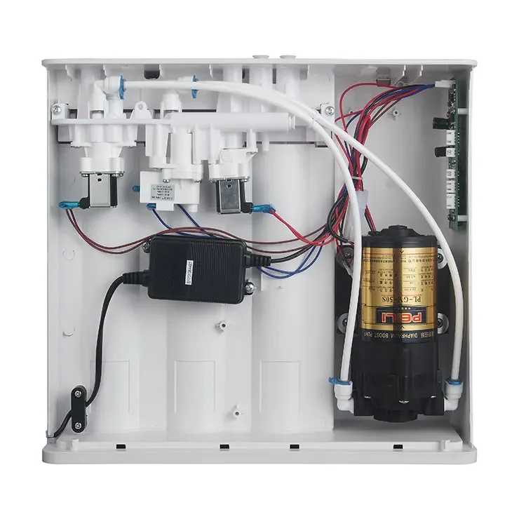 آلة تصفية المياه ، صنبور ذكي ، تنقية المياه معالجة RO ، موزع المياه التناضح العكسي ، 75hours