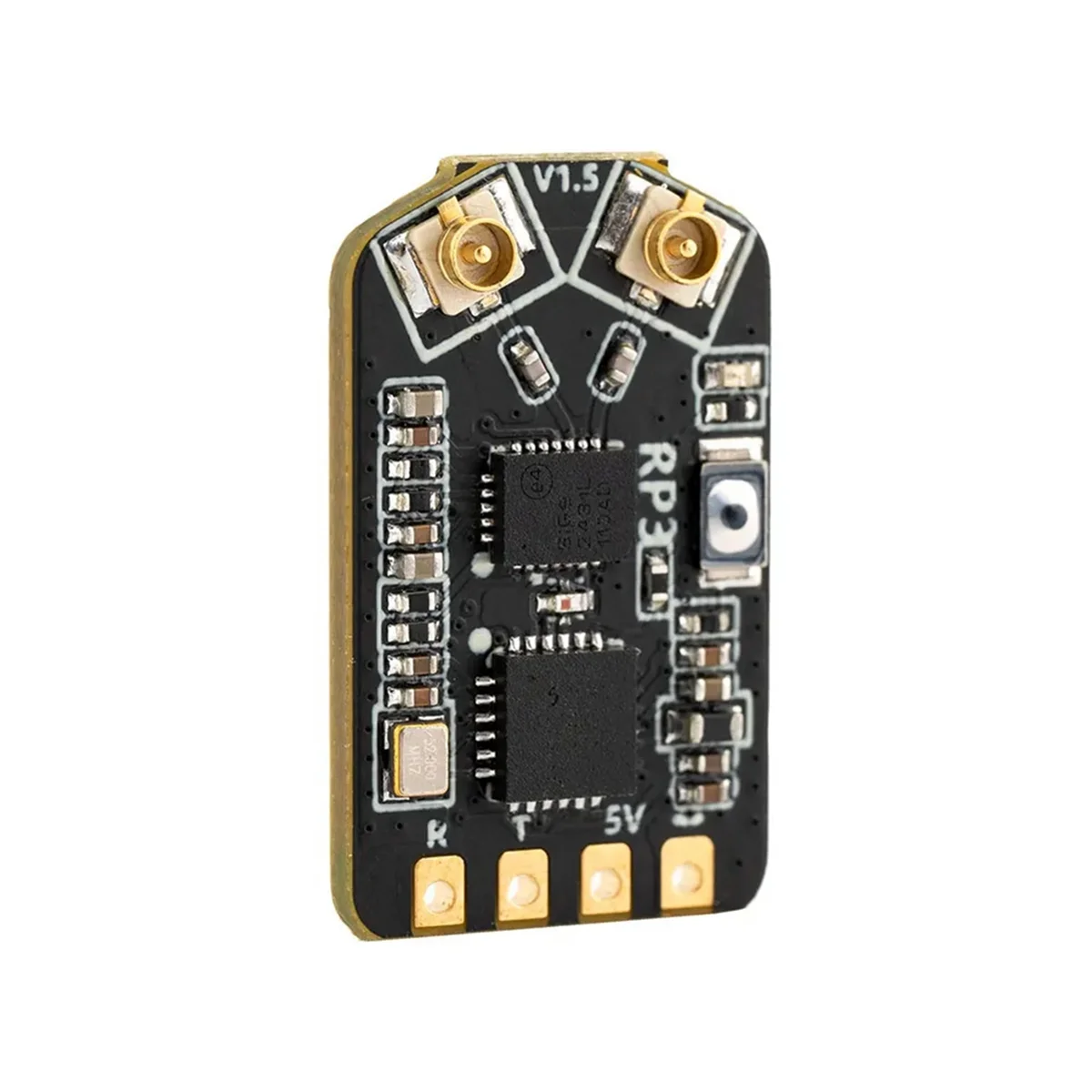 RP3 Dual Antenna Receiver Diversity ExpressLRS ELRS 2.4GHZ Nano Receiver for RC Airplane FPV Freestyle Tinywhoop