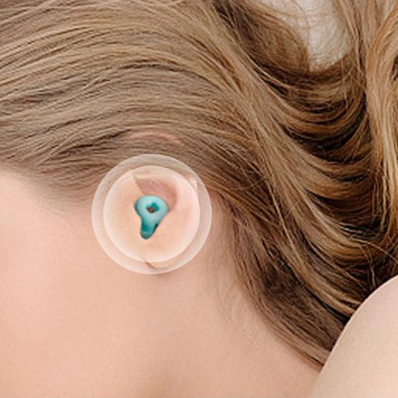 ノイズリダクション用ソフトシリコンイヤープラグ,防水耳栓,飛行機用,ノイズ感度