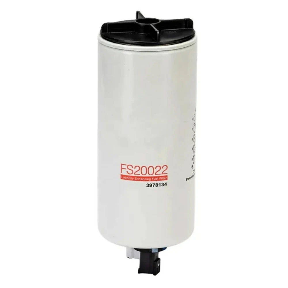 Separador de Combustible/Agua FS20022 Compatible con Motores Cummins QSL-C, QSL9, QSB4.5, QSB6.7, QSB4, QSC, QSC-C, Reemplaza 3978134, 32926107