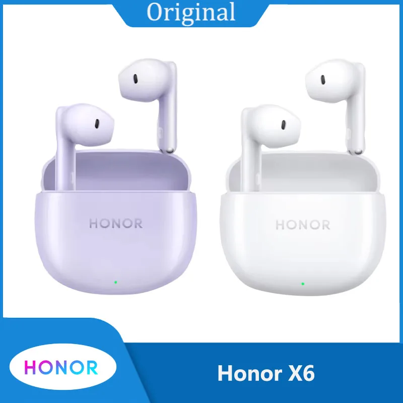 

Original Honor X6 TWS True Wireless Bluetooth Earphone HiFi 5 DSP Call Noise Cancelling Headphone 40 Hours Battery Life