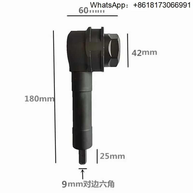 Electric drill corner cutter with high torque of 90 degrees and strong drilling ability, capable of punching up to 16mm