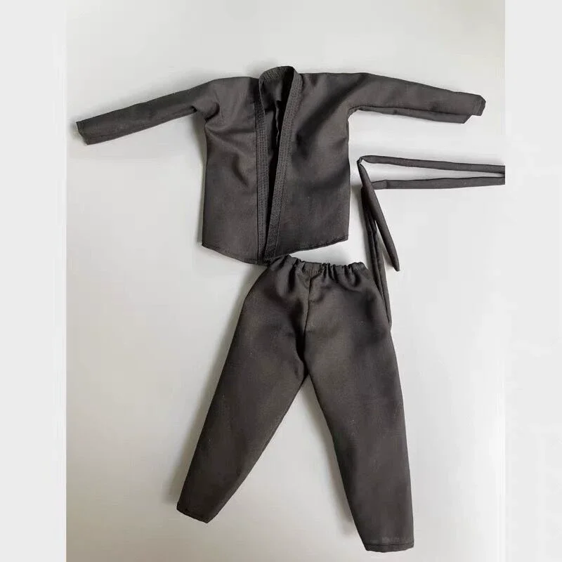 

1/6 Scale Leisure White/black Judo Uniforms Coat Pants Clothes Model for 12'' Soldier Action Figures Body Dolls Decor DIY