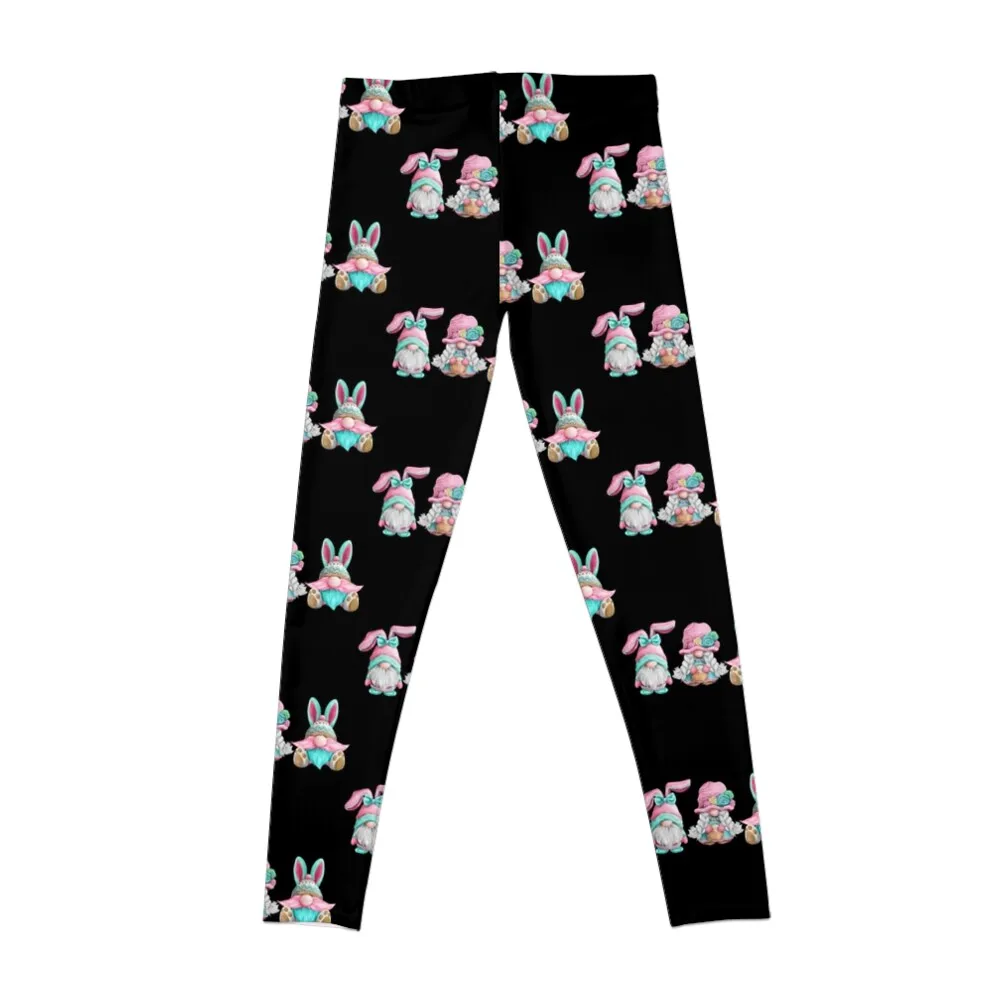 Gnome Cute Adorable Easter Leggings gym clothing Legging sexy woman Sports pants woman Womens Leggings