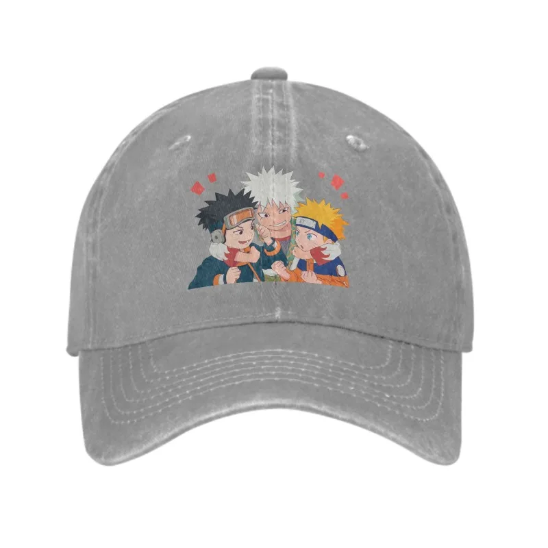 NARUTO Uzumaki Naruto Haruno Sakura Gaara Anime Cartoon Baseball Cap for Teens Outdoor Sports Baseball Hat Perfect Holiday Gift view 7