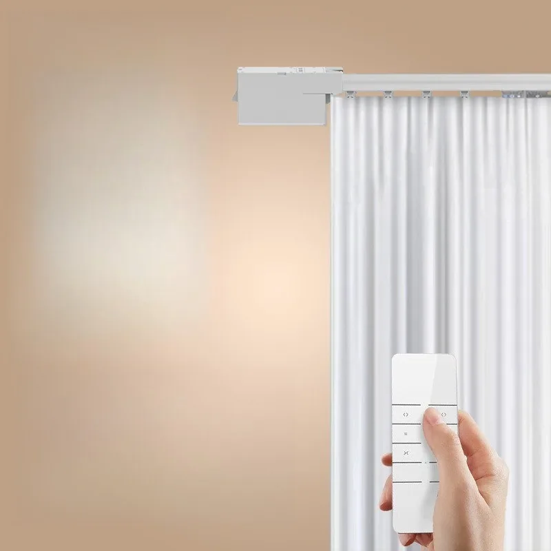 

Electric curtain intelligent track invisible automatic integrated small motor