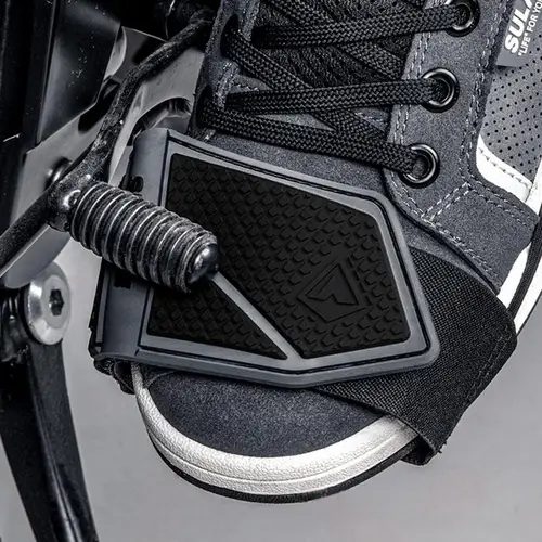 Imagen 2 del producto Almohadilla de cambio de motocicleta, Protector de bota de motocicleta, Protector de zapato de palanca de cambios de Motor antiarañazos, cubierta de bota de zapato, 1 ud.