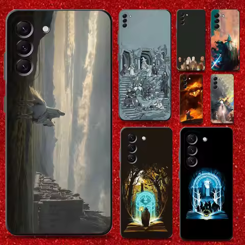 Movie The L-Lord R-Rings Phone Case For Samsung Galaxy A13,A21s,A22,A31,A32,A52,A53,A71,A80,Soft Black Shell