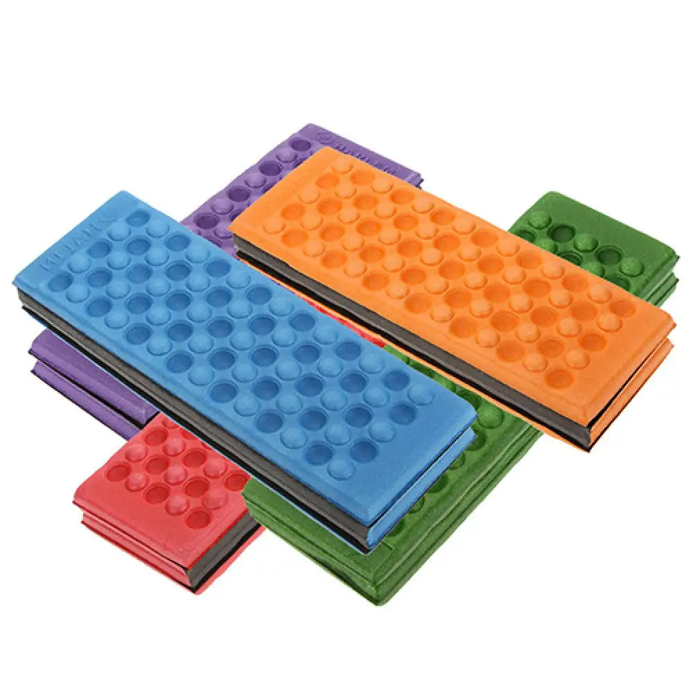 Camping Mat Beach Moisture-Proof Foldable XPE Cushion Hiking Portable Small Mats Egg Trough Waterproof Chair Picnic Mat Pad