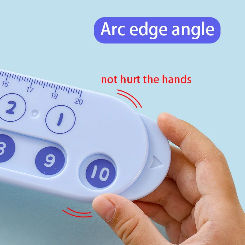 Children's Mathematics Decomposition Scale20-Digit Addition and Subtraction Scale  Montessori Mathematics Decomposition Ruler